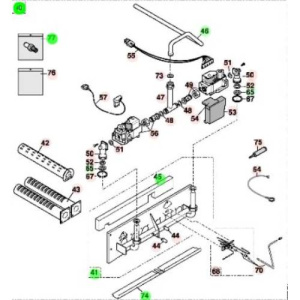 Газовая система S DTG 230-10 (GJ20) (зч.85025565)