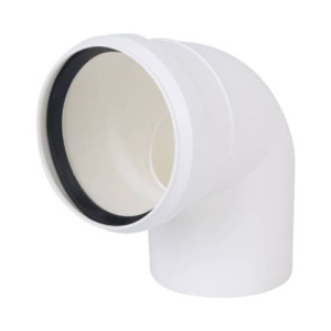 Колено 87° диам. 80 мм (1 штука) (DY152)