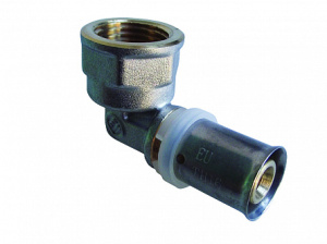 Пресс угольник с переходом на внутреннюю резьбу 26х1" (Арт.:EU.MY6705 26x1)