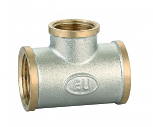 Тройник переходной, 1"х1/2"х1", ВР Kromwell