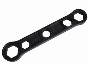 Ключ для заглушек и крана Маевского, пластиковый Kromwell