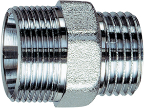 Переходник 1/2"-М24х19, НР-НР, хромированный FAR