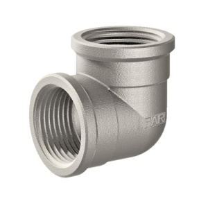 Угольник 3/4", ВР-ВР, хромированный FAR