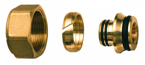 Концовка для м/п труб, 26х3, с накидной гайкой М33х1,5 FAR