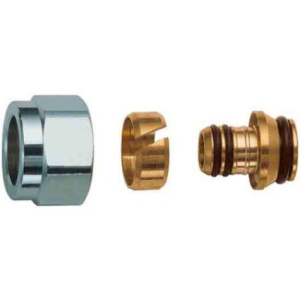 Концовка для м/п труб, 16х2 евроконус 3/4" FAR