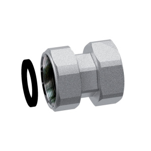 Переходник с накидной гайкой, 1/2"х1/2", ВР-ВР, с EPDM FAR