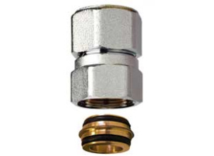 Удлинение прямое М24х19, ВР-НР, для медных труб ф18 мм, L=30 мм FAR