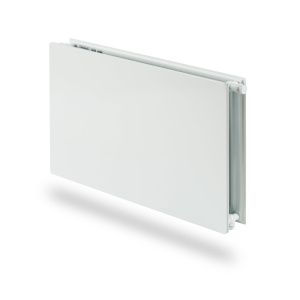 Радиатор стальной панельный EVRA Plan Ventil Hygiene 20-500-1200, подкл нижнее правое, RAL 9016 глянцевый
