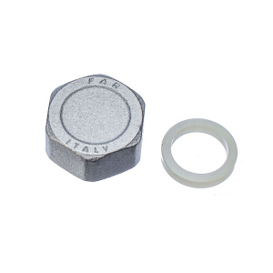 Заглушка для коллектора 3/4", ВР, хромированная FAR