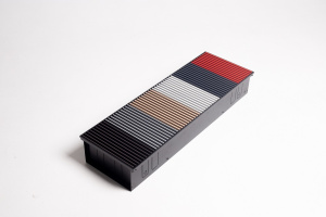 Конвектор внутрипольный Gekon Эко /U/ R23009 Меланж Муар 08х120х23