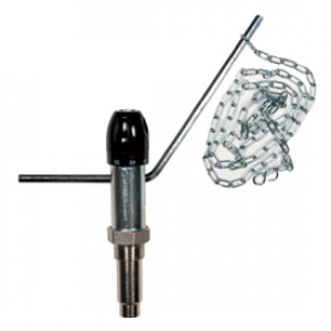 Регулятор тяги, для твердотопливных котлов, 3/4"