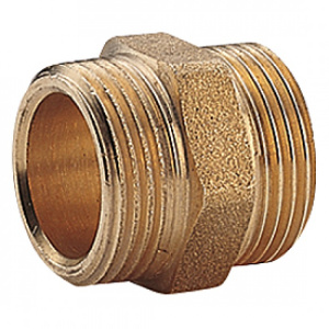 Ниппель нехромированный 1/2"