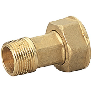 Отвод с накидной гайкой для счетчиков, 3/4"x1"