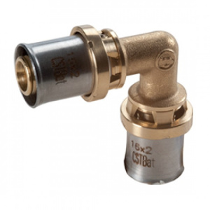 Угольник 90° "мультипресс" для труб GIACOTHERM, GIACOFLEX, 16x2