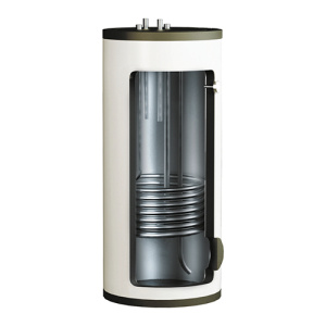 Водонагреватель косвенного нагрева, напольный, нержавеющая сталь BTC 120 л, 28 кВт, Gekon