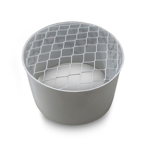 Решётка воздухозабора 80 мм алюминий