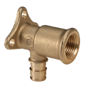 Угольник уст. с наст. креплением, с внутр. резьбой для системы GX, 20x1/2"F (L-52,5 мм)