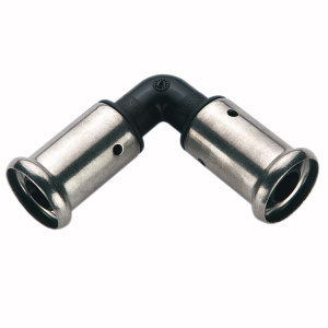 Угольник 90°, ПВДФ пресс, 26х26 Henco