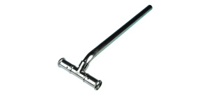 Подводка радиаторная Т-образная, латунь пресс - медная трубка ф15, 300 мм, 16-15Cu-16 Henco