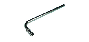 Подводка радиаторная латунь пресс - медная трубка ф15, 300 мм, 20х15Cu Henco