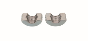 Пресс насадки для клещей BE-UNI, BE-MINI и M-BH, V-профиль для медных труб _18, набор из 2 штук