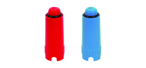 Заглушка для фитингов, 1/2", ВР, 80 мм, цвет красный Henco