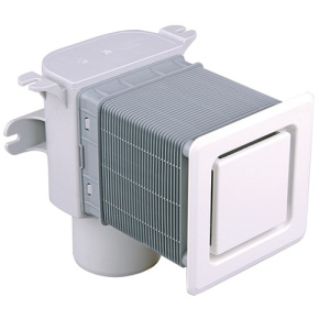 Клапан канализационный вакуумный для скрытого монтажа, DN 50/75 HL