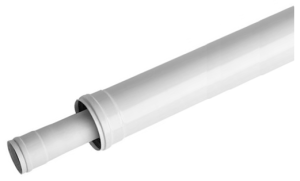 Коаксиальное удлинение полипропиленовое, диам. 80/125 мм, длина 1000 мм Baxi