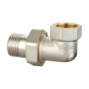 Фитинг разъемный угловой американка 1/2" ВР-НР Kromwell