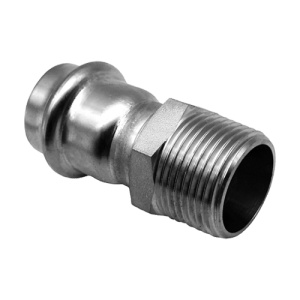 Пресс-фитинг из нержавеющей стали с наружной резьбой 54x2", Kromwell