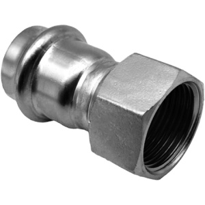 Пресс-фитинг из нержавеющей стали, с внутренней резьбой, 42х1 1/2" Kromwell