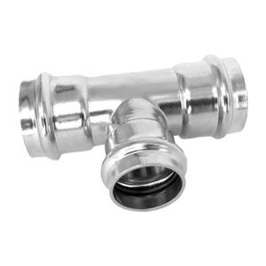 Пресс-тройник из нержавеющей стали, 28х28х28 Kromwell