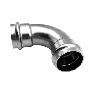 Пресс-угольник 90°, из нержавеющей стали, равнопроходной 42х42 Kromwell