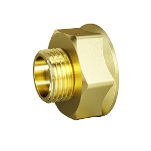 Переход DN25х15, 1"х1/2", ВР-НР, латунь LD