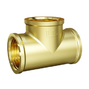 Тройник DN20, 3/4", ВР-ВР-ВР, латунь LD