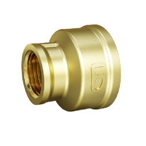 Муфта переходная, DN20х15,3/4"ВРх1/2"ВР, латунь LD