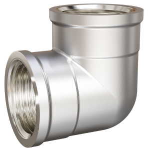 Угол 90 гр LD Pride DN32 (1 1/4") ВР/ВР латунь никель