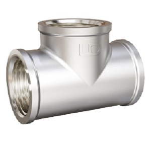 Тройник DN15 (1/2") ВР/ВР/ВР латунь никель