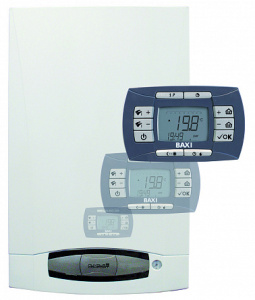 Котел газовый настенный двухконтурный 24,4 кВт Nuvola 3 Comfort 240 i BAXI