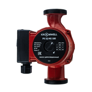 Насос циркуляционный для системы отопления PS 32/4G 180 гайки в комплекте Kromwell