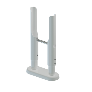 Кронштейн напольный регулируемый для 2-колончатых радиаторов TUBOG цвет Титан