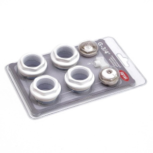 Комплект подключения 3/4", универсальный, с логотипом Rifar