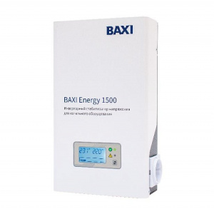 Стабилизатор инверторный Energy 1500 для котельного оборудования Baxi