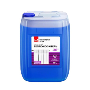 Теплоноситель ТЕХНОЛОГИЯ УЮТА -30°С, 10 кг. синий