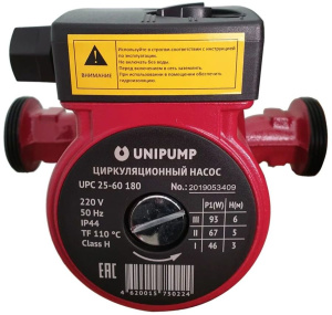 Насос циркуляционный UPC 32-60 180 для отопления UNIPUMP