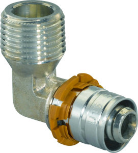 S-PRESS УГОЛЬНИК С НАРУЖНОЙ РЕЗЬБОЙ 20-R1/2"НР '10В (замена на 1070533)