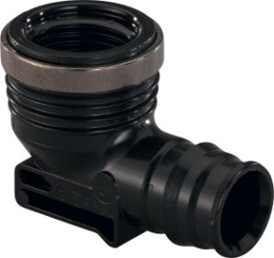 Q&E УГОЛЬНИК С ВНУТРЕННЕЙ РЕЗЬБОЙ PPSU 20-RP3/4"ВР '40Щ (Замена на 1023025)