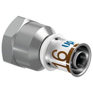 S-PRESS PLUS ШТУЦЕР С ВНУТРЕННЕЙ РЕЗЬБОЙ 16-RP1/2"ВР '10И (старый аналог 1014536)