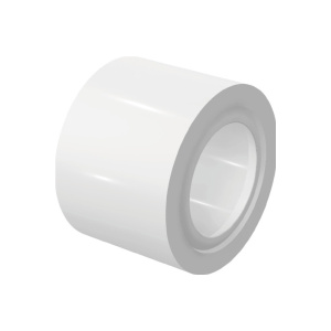 Кольцо для труб PE-Xa с упором белое 20 '100И