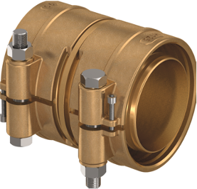 Соединитель зажимной для труб PN10 25x3,5-25x3,5 '1С